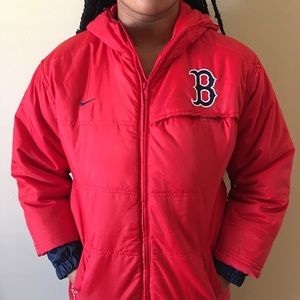 Nike Boston Red Sox Hooded Winter Coat